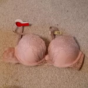 Pink bra
